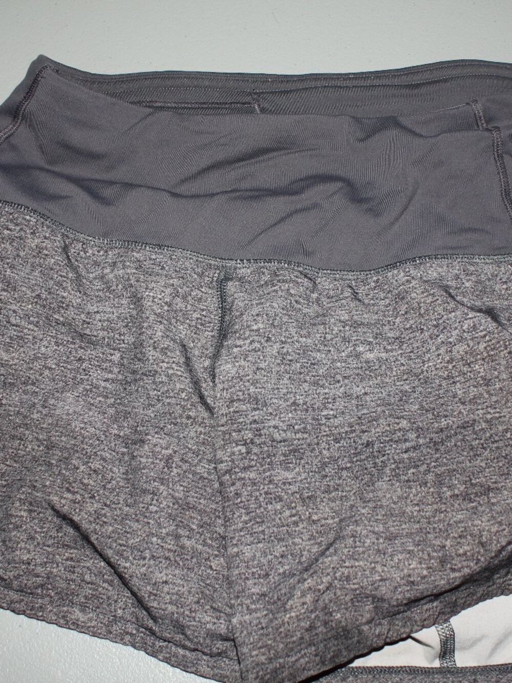 Grey Lululemon Running Shorts Size 2